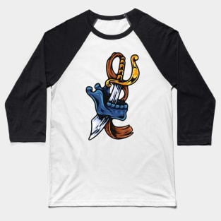 Silenced Skull Baseball T-Shirt